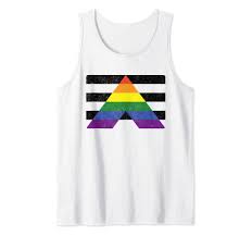 Amazon.com: LGBT - Camiseta sin mangas para hombres y mujeres Hetero,  Blanco, S : Ropa, Zapatos y Joyería