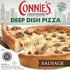 Connie S Deep Dish Sausage Deep Dish Chicago Food Dishes