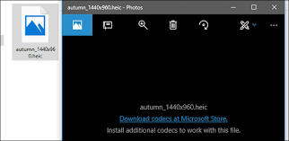 However, if it can't, the photos app should offer a link to the microsoft store, where you'll be able to download needed extensions. How To Open Heic Files On Windows Or Convert Them To Jpeg