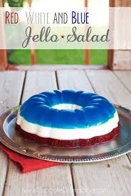 What to serve on a festive table or what to cook for breakfast, lunch or dinner? Red White And Blue Jello Salad