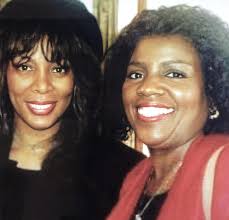 Donna Summer and Gloria Gaynor