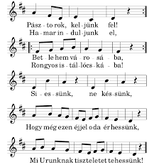 Letöltés 693800 ingyenes kották és dallamok: Pasztorok Keljunk Fel Kotta
