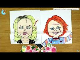 Crea Tu Abre Boca De La Novia De Chucky Tiffany Chucky La Pelicula Luna Mia Dibujos Youtube En 2020 La Novia De Chucky Dibujos Chucky