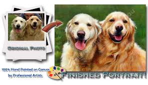 Welcome to paintmypet pet portrait gallery deborah cullen is based in yallingup in the beautiful south west region of western australia.she paints exclusive pet portraits in a realistic, yet fun and contemporary style.detail and colour are important elements in her work and blend with her ideas and feelings to immortalise the unique personalities of the pets she paints. Buy Hand Painted Custom Pet Portraits Direct Art