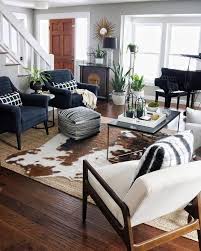 Modern Farmhouse Living Room And Staircase Eclectic Living Room With Midcentury Mod Farmhouse Living Room Furniture Rugs In Living Room Farm House Living Room
