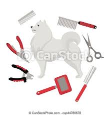 Check spelling or type a new query. Flat Grooming Salon Equipment Set Dog Haircut Tools Icons Doggy Groomer Collection Nail Clipper Cutter Slicker And Brush Canstock