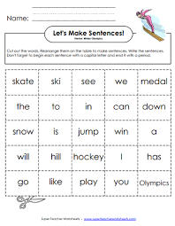 olympics worksheets