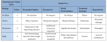 Risk Rating Assessment American Chemical Society