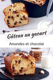 Gateau Au Yaourt Amandes Et Pepites De Chocolat Del S Cooking Twist Recette Gateau Yaourt Pepite Chocolat Gateau Yaourt Moelleux
