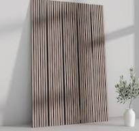 Dark Smoke Oak 8ft 94.49" Wood Slat Ultralight Flexible Wall ...