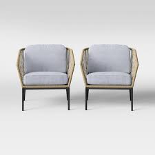 Standish 2pc Patio Club Chair Project 62 Target Patio Chairs Club Chairs Deep Seating