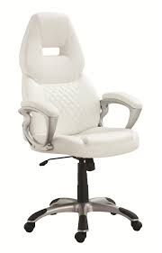 Cs150 Computer Chair 800150 Coaster Furniture Office Chairs In 2021 White Office Chair White Leather Office Chair Office Chair
