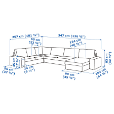Click here to see how. Kivik Corner Sofa 5 Seat With Chaise Longue Hillared Beige Ikea
