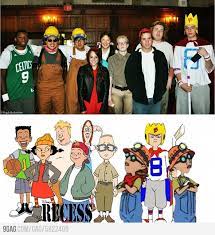 Recess Cosplay Cartoon Costumes Halloween Costumes Group Costumes