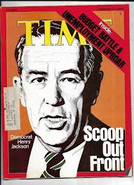Time Magazine February 17, 1975- Henry Jackson- Scoop Out Front