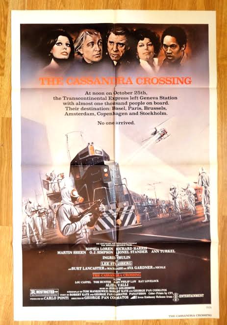 THE CASSANDRA CROSSING - Sophia Loren - 1976 Original movie poster 27x41" |  eBay