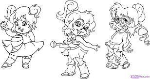 Maybe you would like to learn more about one of these? Chipmunks And Chipettes Coloring Pages Chipmunk Rapper Oopsy Daisy Coloring Home