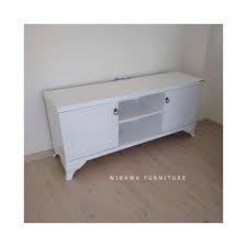Beli meja sederhana online berkualitas dengan harga murah terbaru 2021 di tokopedia! Meja Tv Minimalis Sederhana Putih Furniture Jepara
