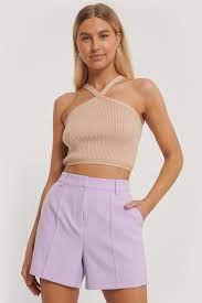 Rated 5 out of 5 by anonymous from soft and airy i have purchased several of susan's scraf tops. Cross Front Knit Top Beige Na Kd Com