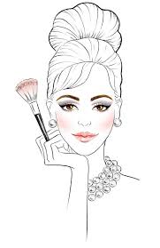 2017 Makeup Inspiration Diys Makeup Illustration Beauty Illustration Makeup Drawing