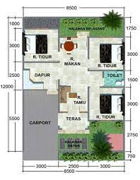 Desain rumah minimalis ukuran 8x12. 7 Inspirasi Denah Rumah 8x12 Yang Bisa Kamu Aplikasikan Di Rumah