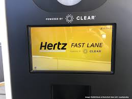 Testing The Partnership Between Hertz Rent A Car Clear