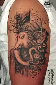 Ganesh tattoo ohm tattoo ganesha art tattoo script lord ganesha tattoo designs foot henna designs feet baby tattoos small tattoos. Ganesh Chaturthi 2018 Wear Faith On Your Sleeve With Ganpati Tattoos
