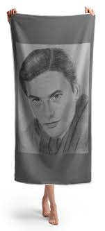 Alain Delon Beach Towels for Sale