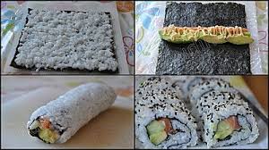 La cuisine nippone a beaucoup de succès dans le monde entier et cuisiner japonais n'a. Ura Maki Ou California Maki Au Sesame Noir Recette Japonaise