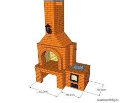 мангал и коптильня из кирпича своими руками пошаговая инструкция Proekt Mangala Projeto De Cozinha Ao Ar Livre Portas De Demolicao Churrasqueira De Tijolinho