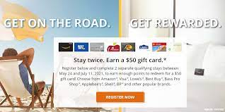 We did not find results for: Choice Privileges Free Night After Two Stays Through May 24 July 11 2021 Loyaltylobby