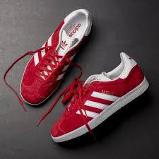 Les baskets que vous connaissez aujourd'hui sont un. Adidas Gazelle Red 80 Red Adidas Shoes Adidas Shoes Women Adidas Gazelle Women