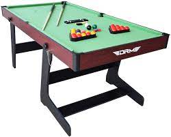Seven foot pool tables, also called bar box tables, require different strategies due to variable conditions and ball congestion, but the short distances make shot making easier. Alpika 6ft Folding Snooker Table Pool Table Set Steady Space Saving Billiards Table With All Accessories Great For Kids And Adults Amazon Co Uk Sports Outdoors