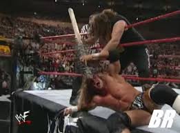Triple h and cactus jack€™s street fight featured multiple chair shots to the head, blading, handcuffed beatings, barbed wire, bumps on the floor, wounds from a wooden pallet, and thumbtacks. 30 Moments That Prove Wwf Royal Rumble 2000 Was The Best Ppv Event Ever Balls Ie