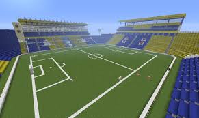 In fact, the ground was built specifically to accommodate the new team for the valencia area of spain. Villarreal C F Football Stadium Minecraft Map