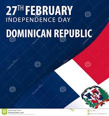 Danos un like en facebook! Dia De La Independencia De Republica Dominicana Bandera Y Bandera Patriotica Stock De Ilustracion Ilustracion De Hermoso Elemento 99154660