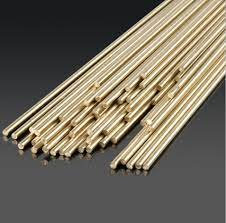 Low Fuming Brass Nickel Scu6800 Rbcuzn B Cuzn40ni Brass Nickel Welding Rods Uniform Distribution
