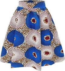 Alina Belle African Print Skirt Ankara A Line Skirts Indonesia | Ubuy