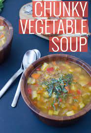 Chunky Vegetable Soup Recipe Delish Knowledge Recipe Chunky Vegetable Soup Soup Recipes Uk Vegetable Soup Recipes