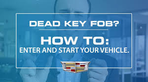 Check spelling or type a new query. Cadillac How To Start Your Vehicle With A Dead Fob Battery Youtube