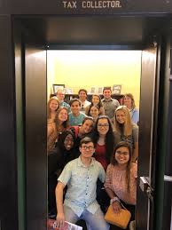 Group Of Seniors From Jarrell High School And We Crashed One Of Our County Office Yes The Office Is In An Ol High School Snapchat Spectacles Round Sunglasses