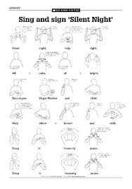 Black And White Free Printable Sign Language Alphabet Image Result For Silent Night Sign Language Printable Makaton Signs Learn Sign Language Sign Language Alphabet