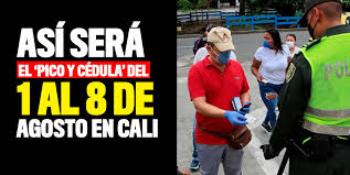 Pico y cedula cali : Pico Y Cedula En Cali Durante El Mes De Agosto Como Sera