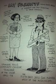 Arnald Talks About His Parents And What They Could Have Been If They Had Not Been Born On The Reservation His Dad Used To Play The Saxophone When He Was Younge