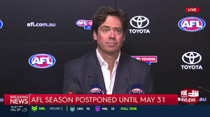Gillon mclachlan (es) media in category gillon mclachlan. Gillon Mclachlan Announces Afl Suspension And Aflw Cancellation Press Conference Youtube