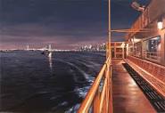 Richard Estes | Staten Island Ferry with a Distant View of ...