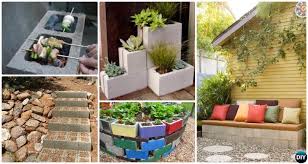 Therefore, if you want to maximize the artistic impact, surround it with relatively once we got the structure assembled, it was time to line the bottom of the cinder block planter holes so that the potting soil would be retained within them. Diy Cinder Block Garden Projects Instructions