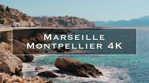 The 631 bus links the tramway 4 station garcia lorca to the stop salle bleue in palavas. Marseille And Montpellier 4k Youtube