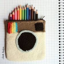 Pin By Dmc On Diy Crochet Love Ly Random Beauties Crochet Pencil Case Crochet Case Crochet Designs