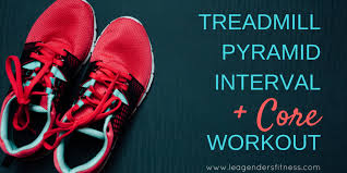 treadmill interval pyramid core